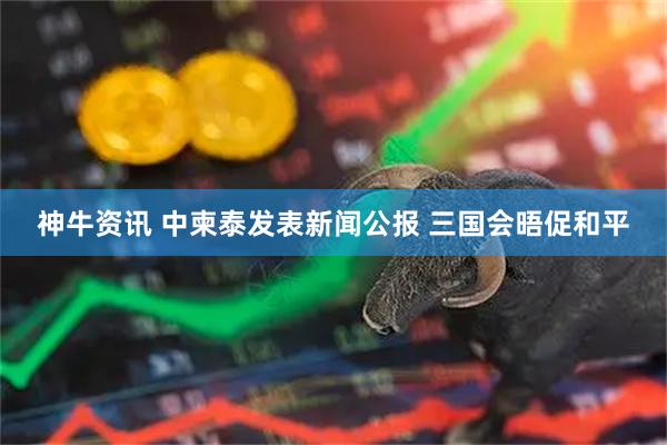 神牛资讯 中柬泰发表新闻公报 三国会晤促和平